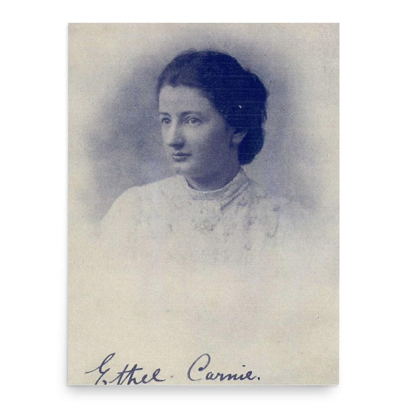Ethel Carnie Holdsworth poster print, in size 18x24 inches.