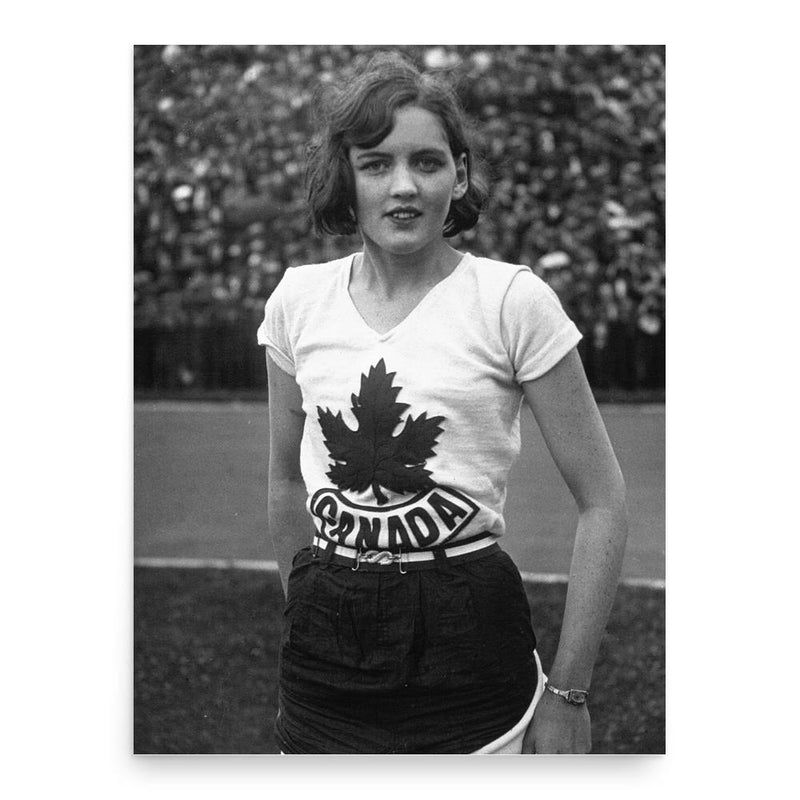 Ethel Catherwood poster print, in size 18x24 inches.