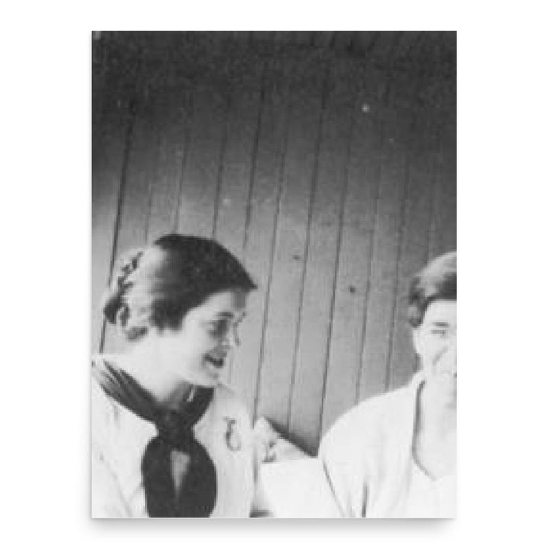 Ethel Collins Dunham poster print, in size 18x24 inches.