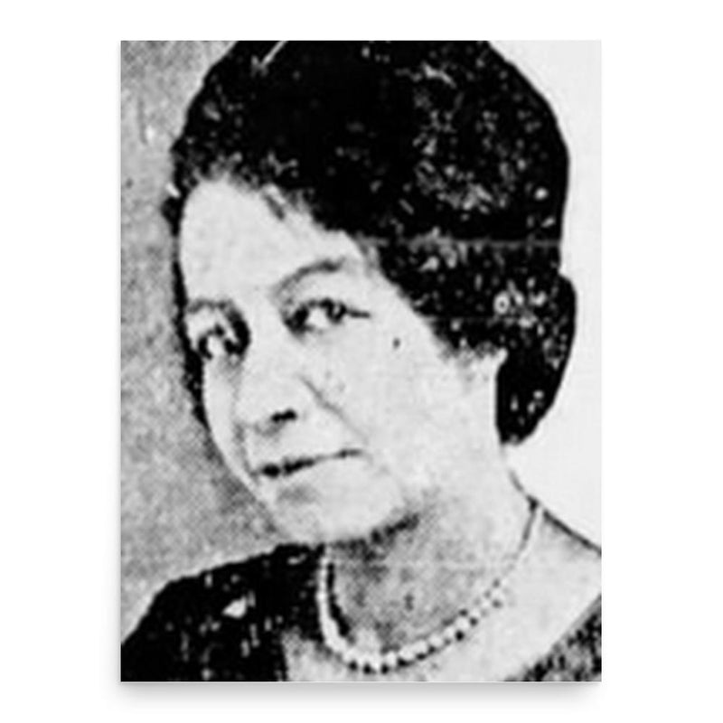 Ethel Ernestine Harper poster print, in size 18x24 inches.