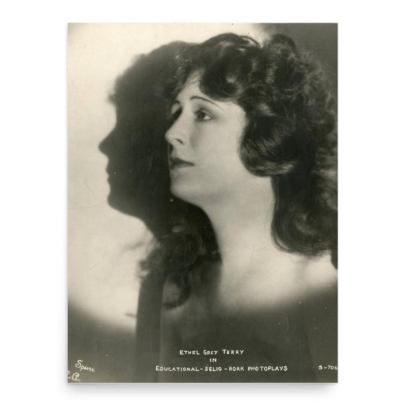 Ethel Grey Terry poster print, in size 18x24 inches.
