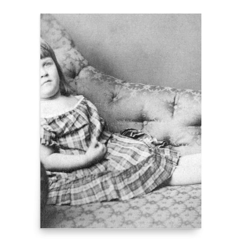 Ethel Hatch poster print, in size 18x24 inches.