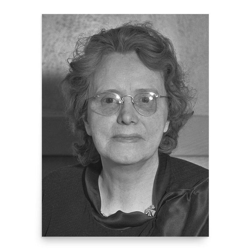 Ethel Percy Andrus poster print, in size 18x24 inches.