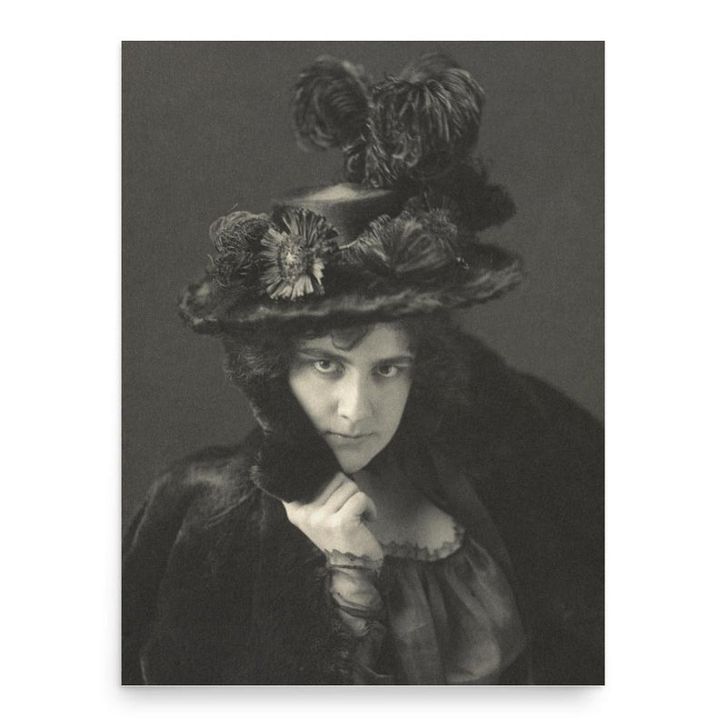 Ethel Reed poster print, in size 18x24 inches.