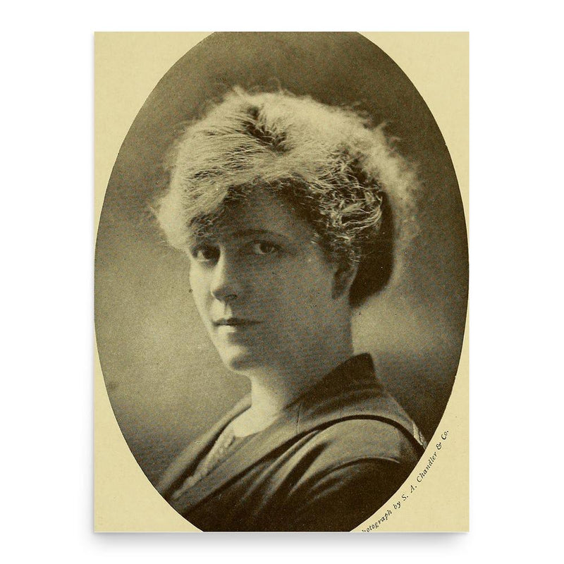 Ethel Snowden poster print, in size 18x24 inches.