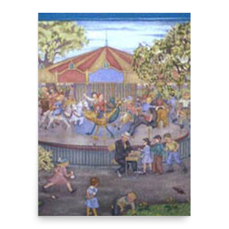 Ethel Spears poster print, in size 18x24 inches.