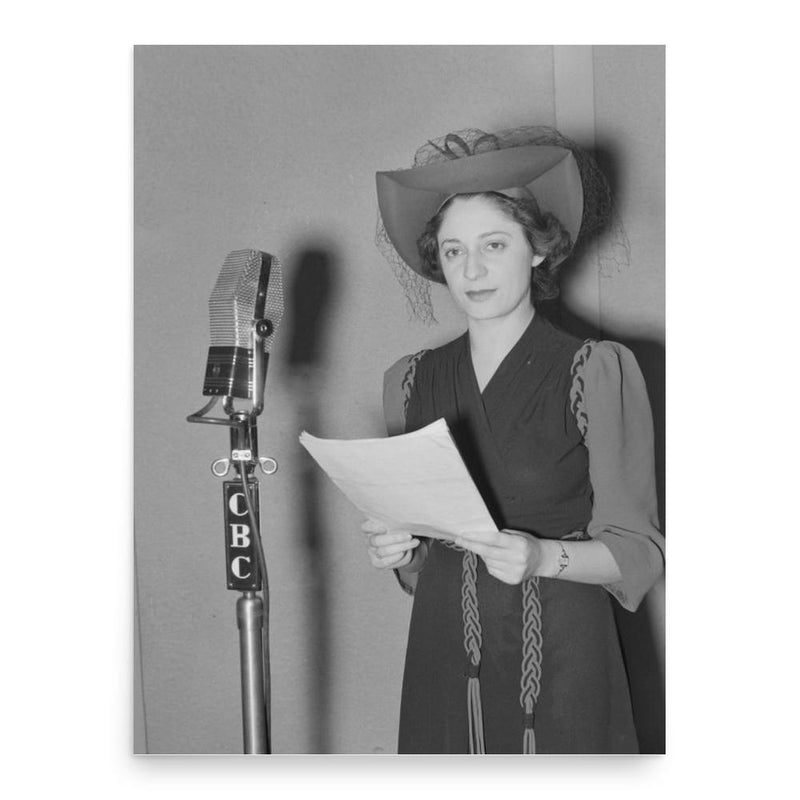 Ethel Stark poster print, in size 18x24 inches.