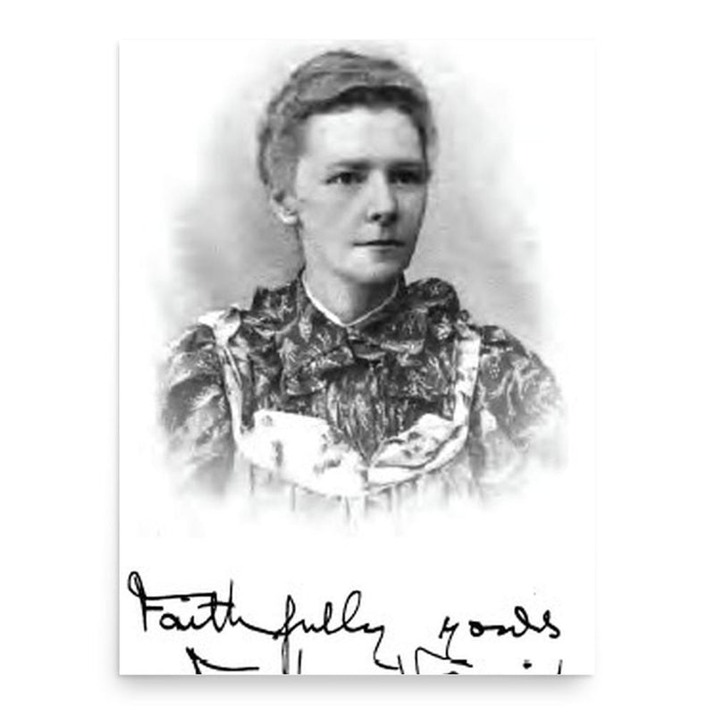 Ethel Voynich poster print, in size 18x24 inches.