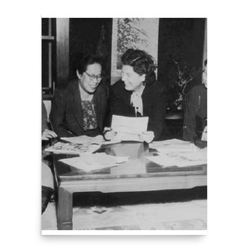 Ethel Weed poster print, in size 18x24 inches.