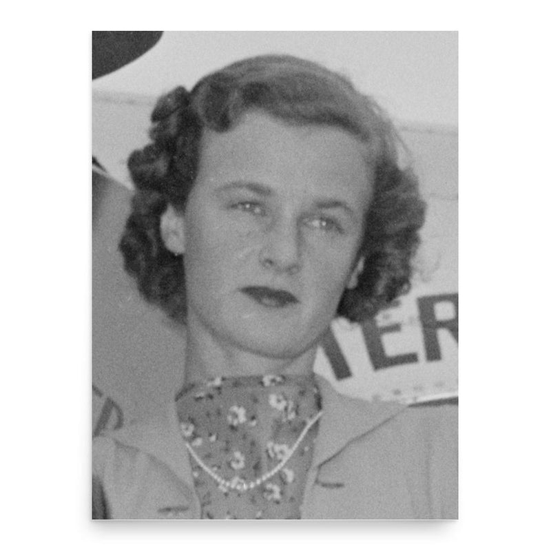 Ethel du Pont poster print, in size 18x24 inches.