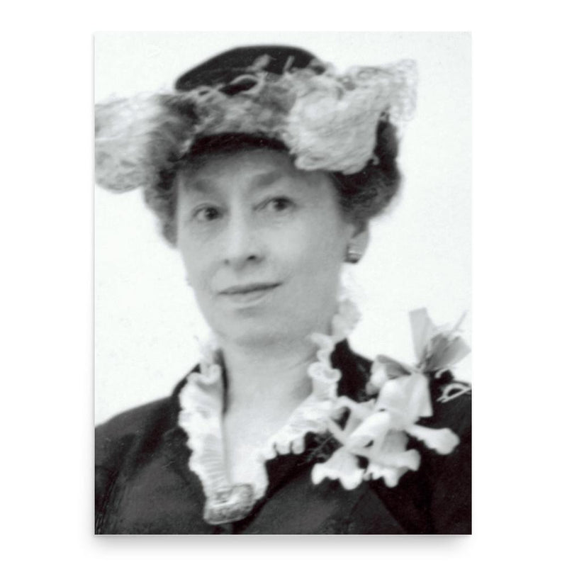 Ethelwyn Manning poster print, in size 18x24 inches.