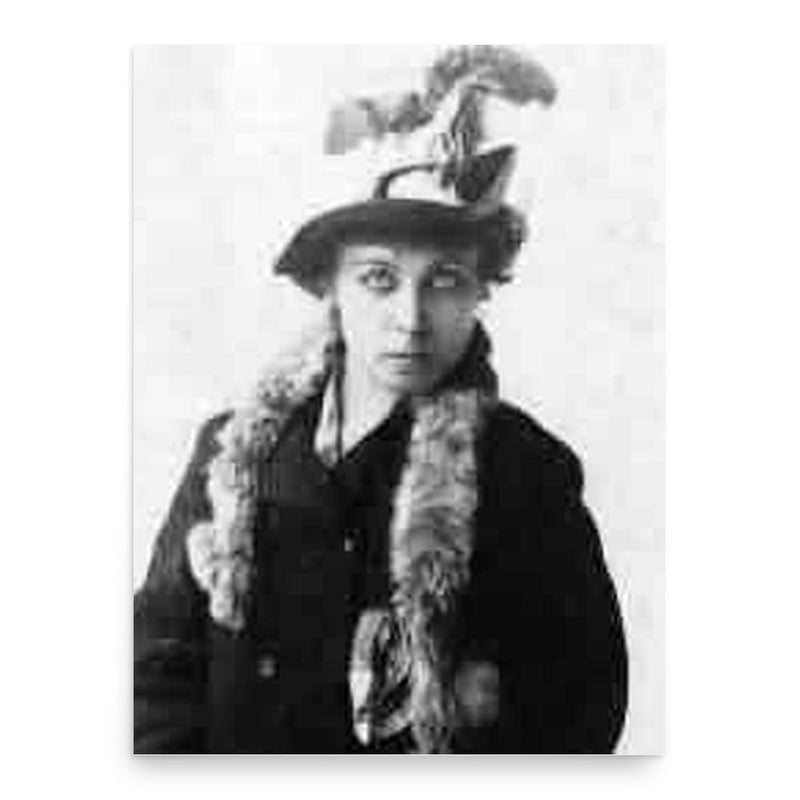 Etta Hawkins poster print, in size 18x24 inches.