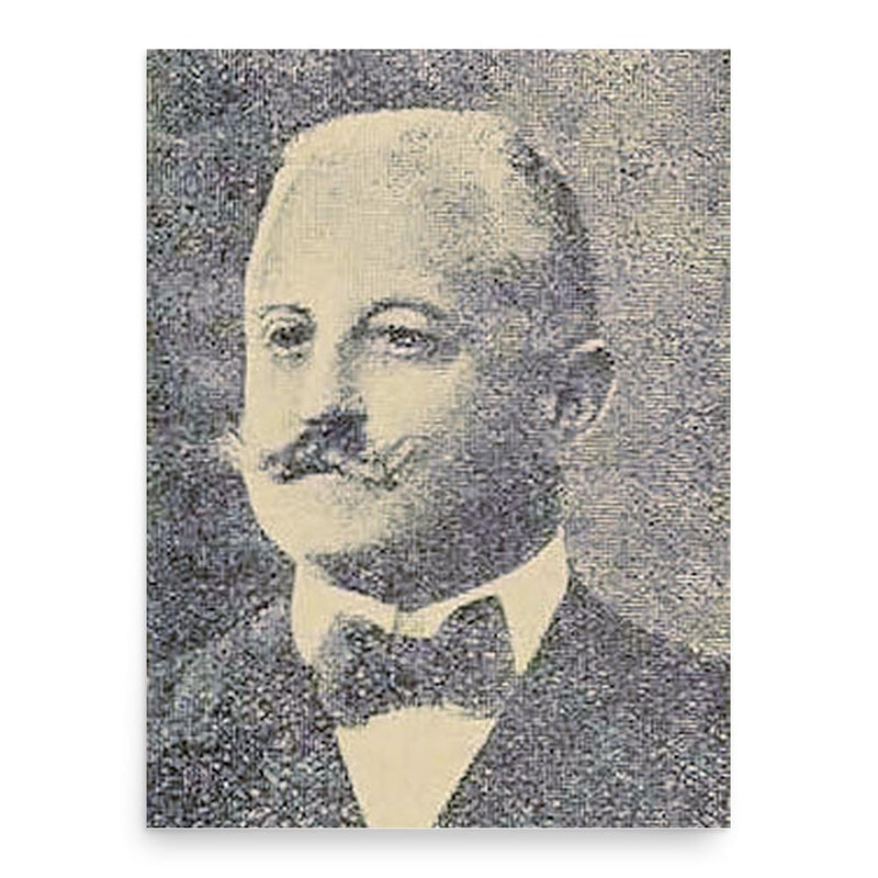 Ettore Arrigoni degli Oddi poster print, in size 18x24 inches.