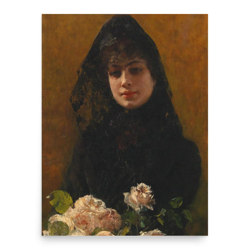 Ettore Cercone poster print, in size 18x24 inches.