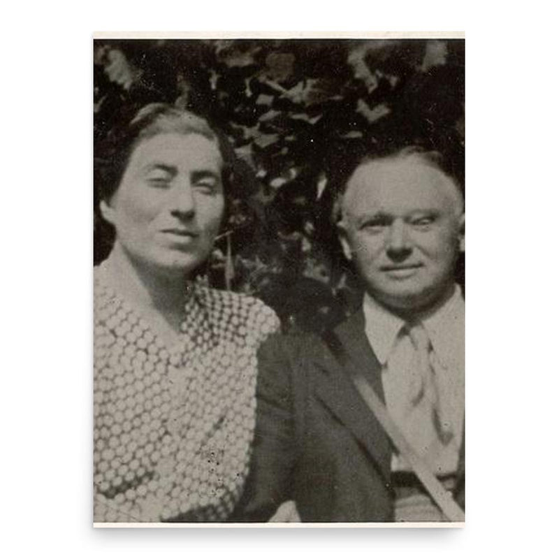 Ettore Ovazza poster print, in size 18x24 inches.