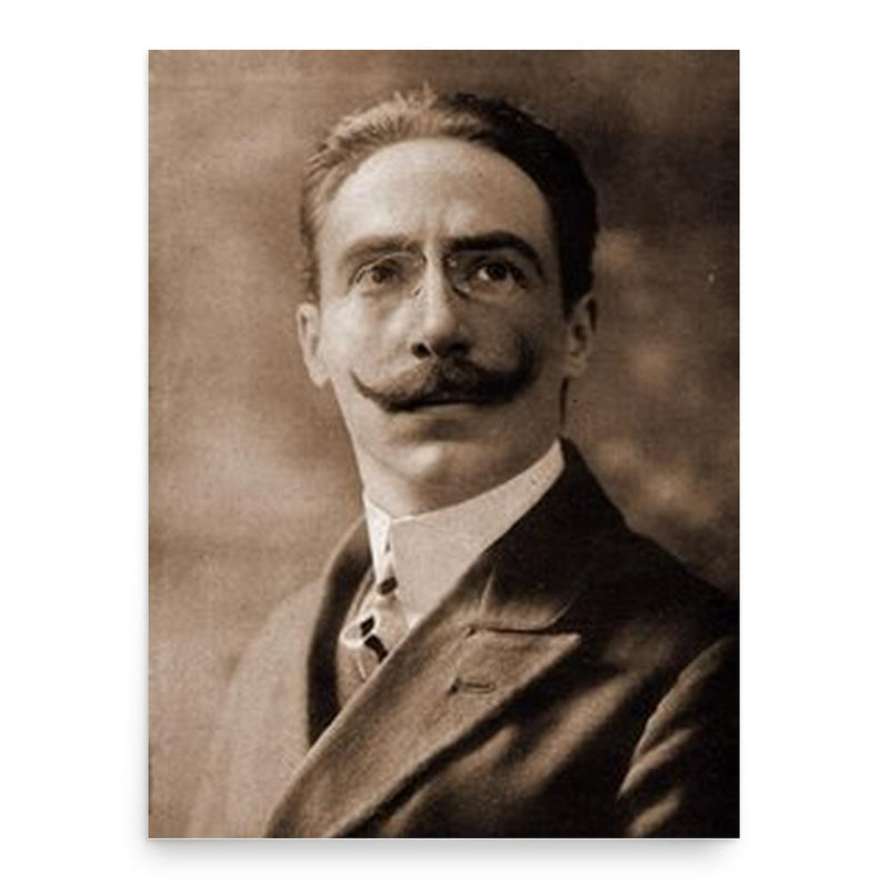 Ettore Panizza poster print, in size 18x24 inches.