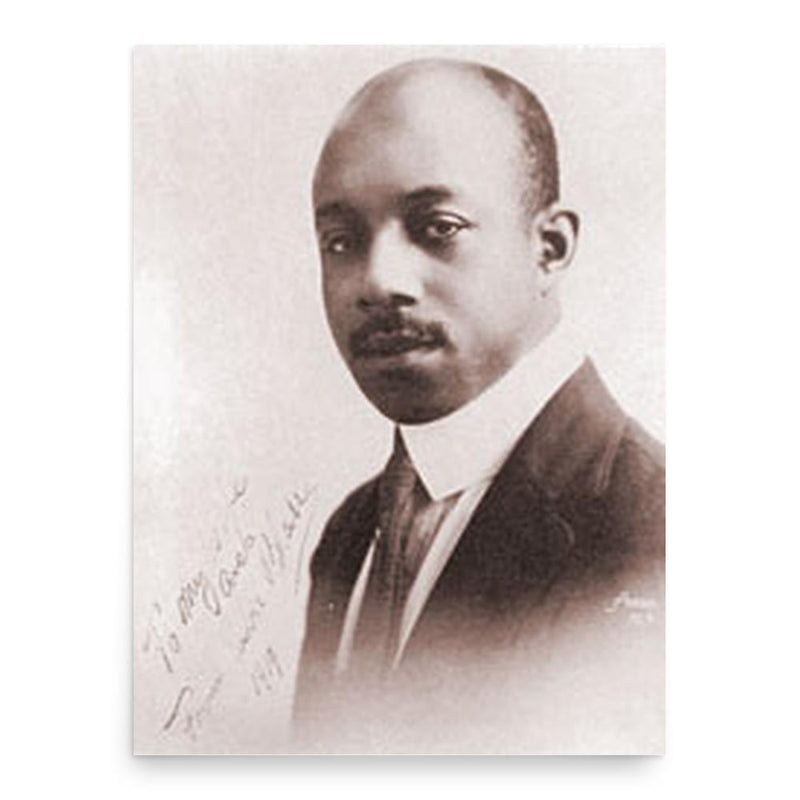 Eubie Blake poster print, in size 18x24 inches.