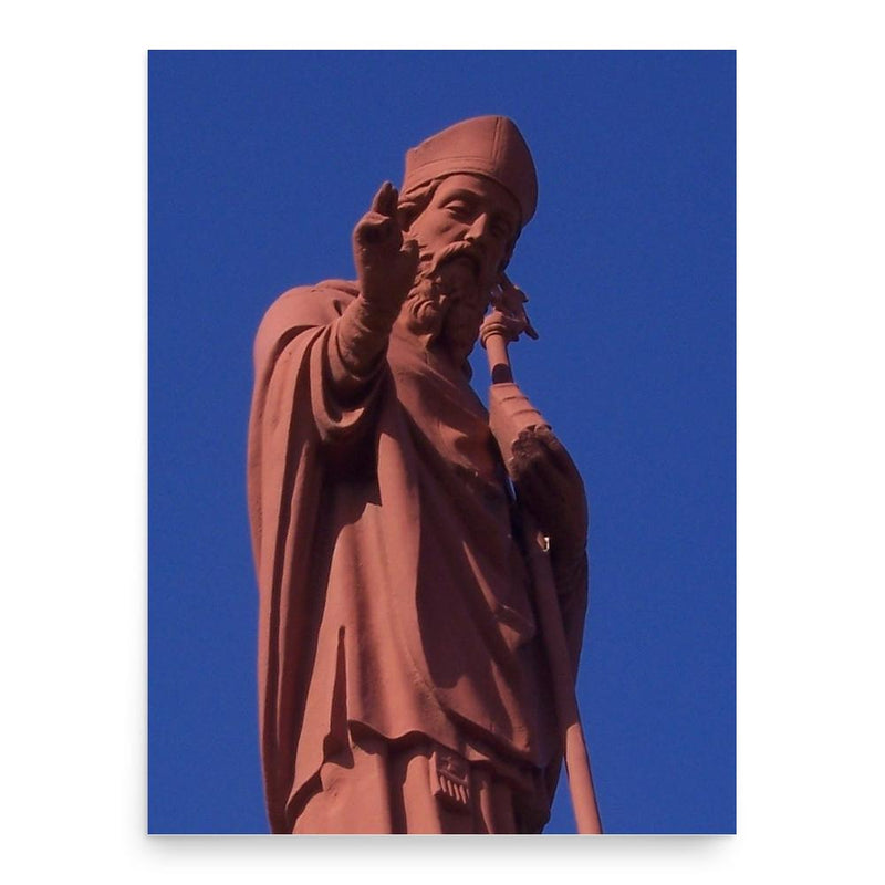 Eucherius of Lyon poster print, in size 18x24 inches.