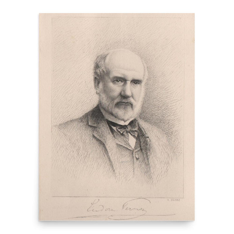 Eudore Pirmez poster print, in size 18x24 inches.