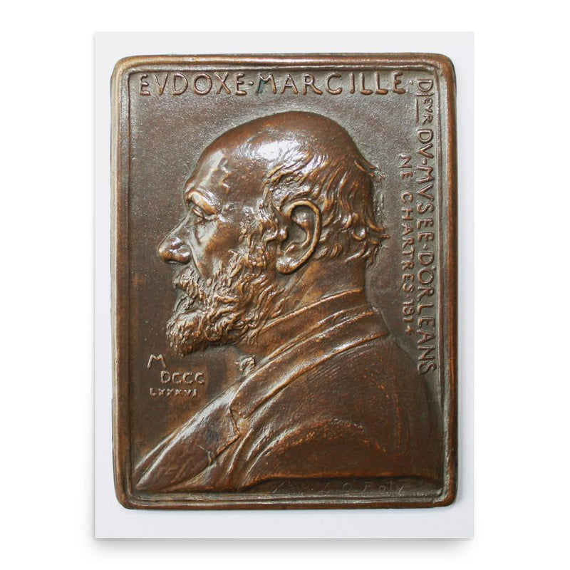 Eudoxe Marcille poster print, in size 18x24 inches.