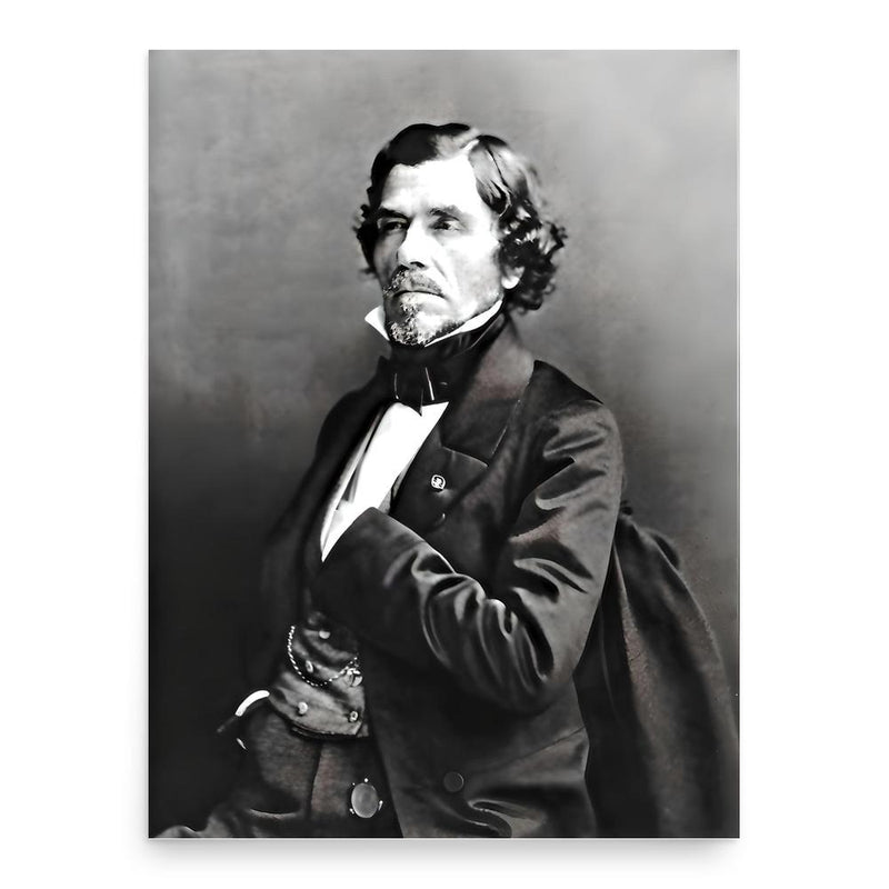 Eugène Delacroix poster print, in size 18x24 inches.