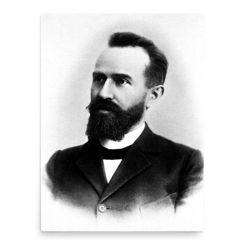 Eugen Bleuler poster print, in size 18x24 inches.