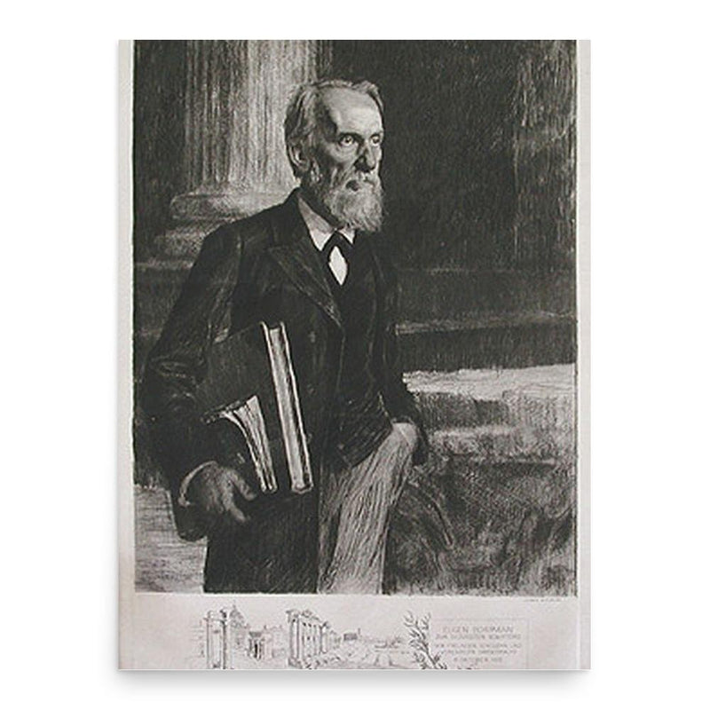 Eugen Bormann poster print, in size 18x24 inches.