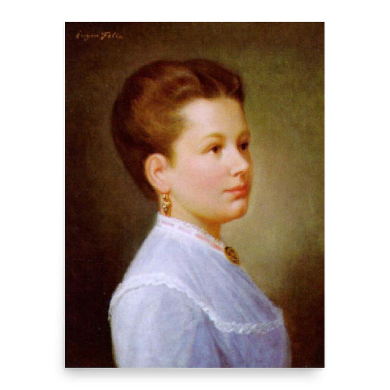 Eugen Felix poster print, in size 18x24 inches.