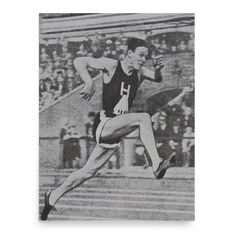 Eugen Haugland poster print, in size 18x24 inches.