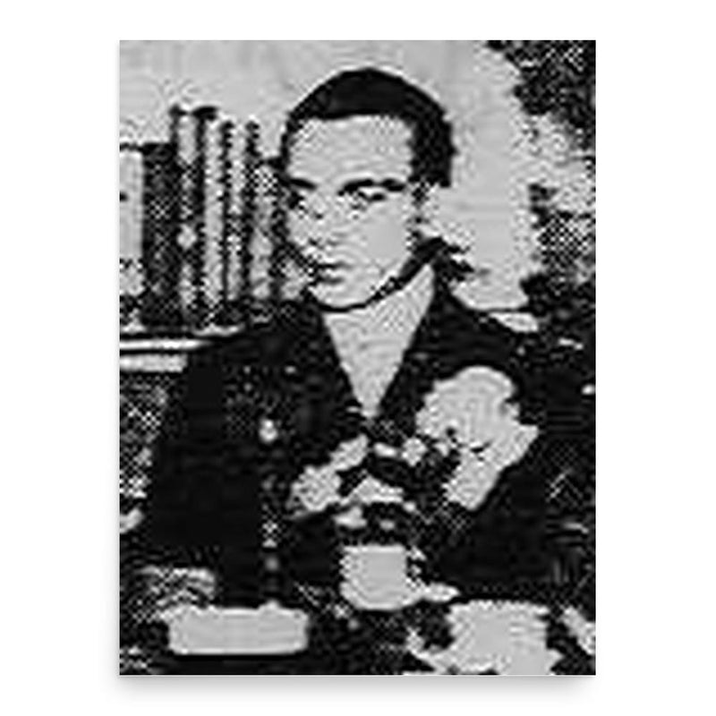 Eugen Herrigel poster print, in size 18x24 inches.