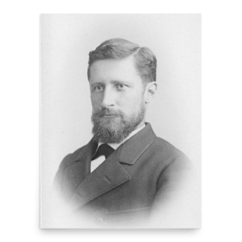 Eugen Huber poster print, in size 18x24 inches.