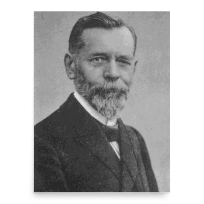 Eugen Mogk poster print, in size 18x24 inches.