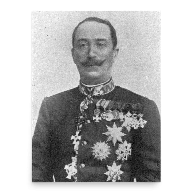 Eugen von Albori poster print, in size 18x24 inches.