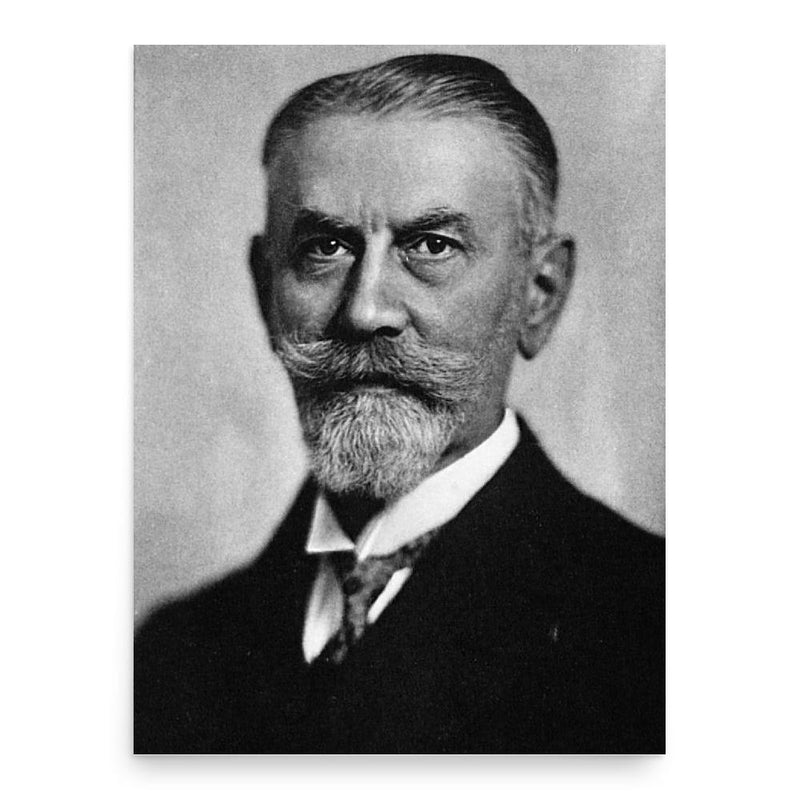 Eugen von Hippel poster print, in size 18x24 inches.