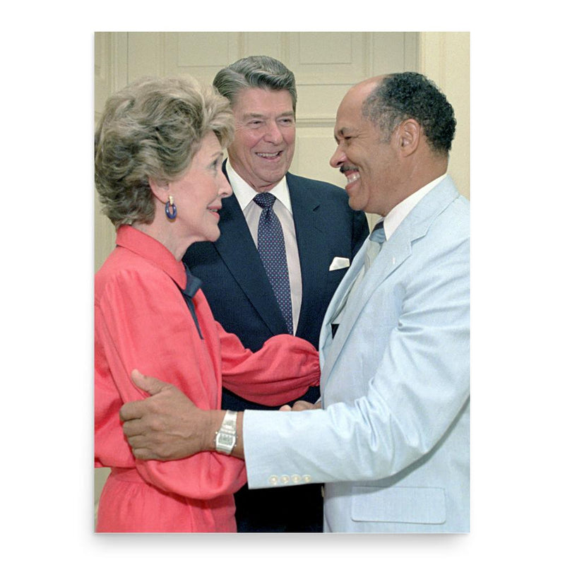 Eugene Allen poster print, in size 18x24 inches.