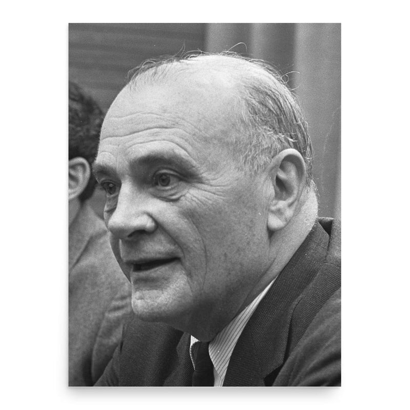 Eugene Carson Blake poster print, in size 18x24 inches.