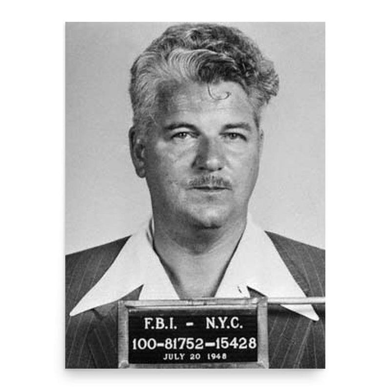 Eugene Dennis poster print, in size 18x24 inches.