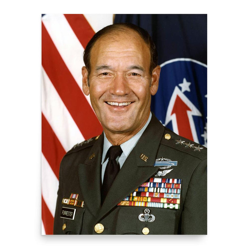 Eugene Forrester poster print, in size 18x24 inches.