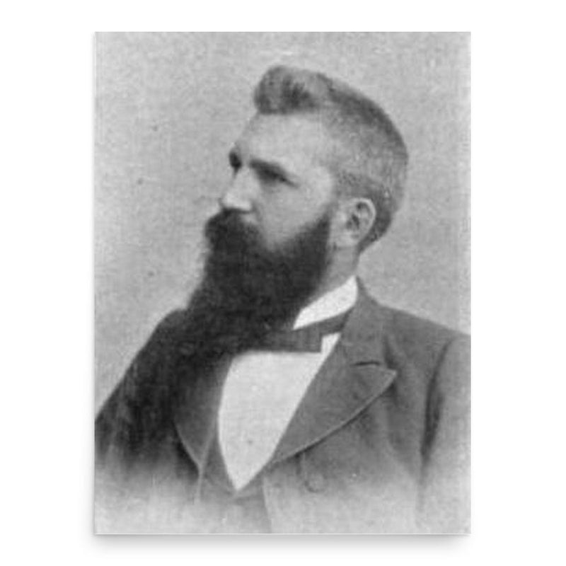 Eugene Jerome Hainer poster print, in size 18x24 inches.