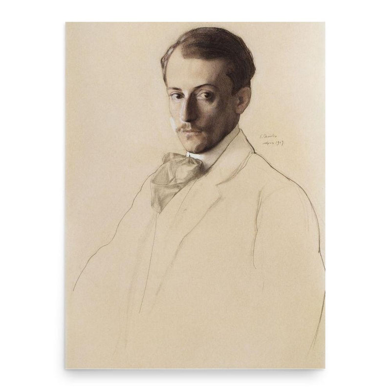 Eugene Lanceray poster print, in size 18x24 inches.