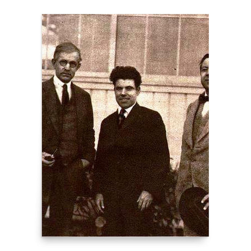 Eugene Manlove Rhodes poster print, in size 18x24 inches.