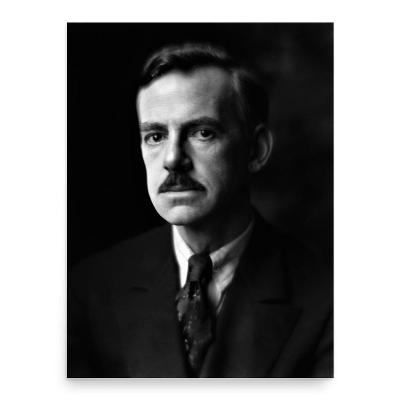 Eugene O'Neill poster print, in size 18x24 inches.