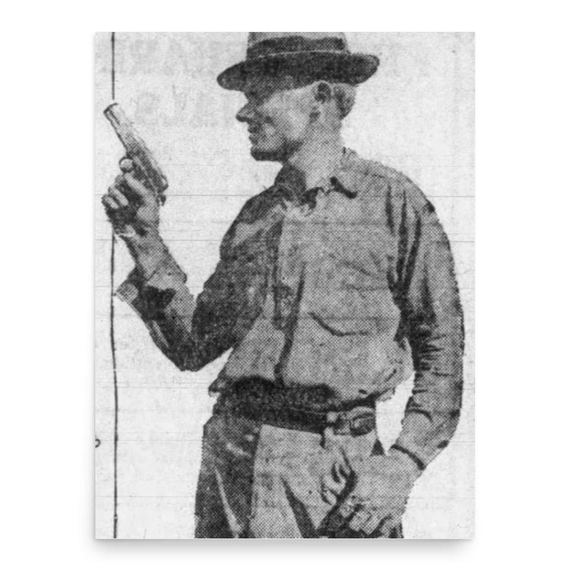 Eugene Reising poster print, in size 18x24 inches.