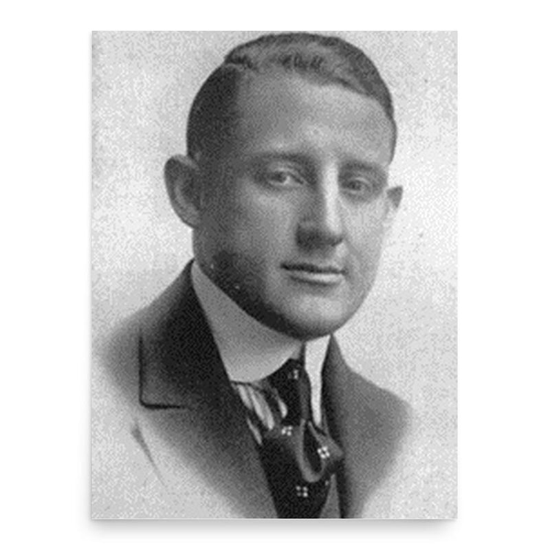 Eugene Van Gent poster print, in size 18x24 inches.