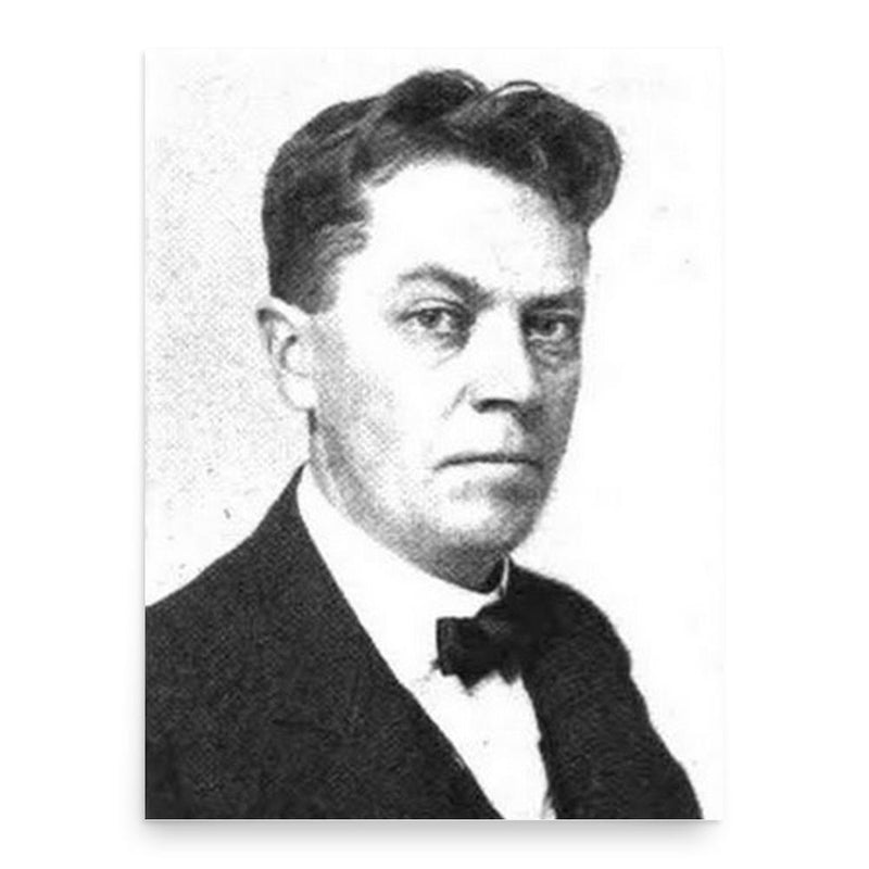 Eugene Zimmerman poster print, in size 18x24 inches.