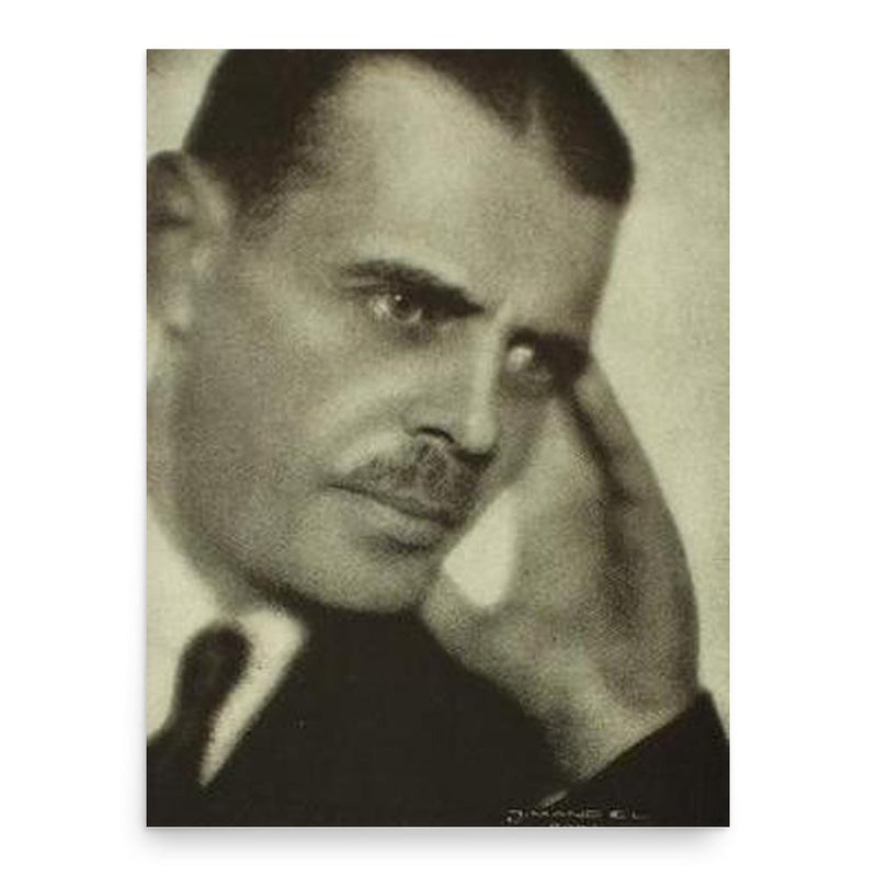 Eugene Znosko-Borovsky poster print, in size 18x24 inches.