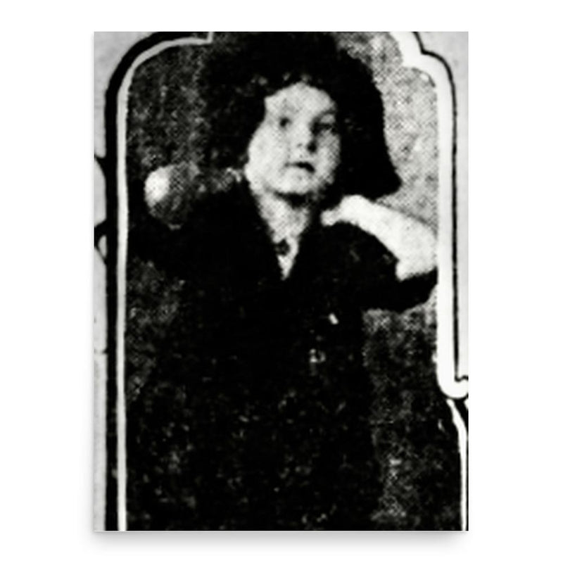 Eugenia Clinchard poster print, in size 18x24 inches.