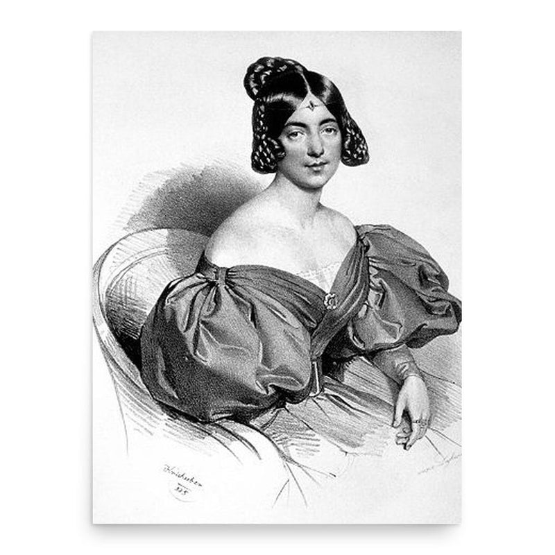 Eugenia Tadolini poster print, in size 18x24 inches.