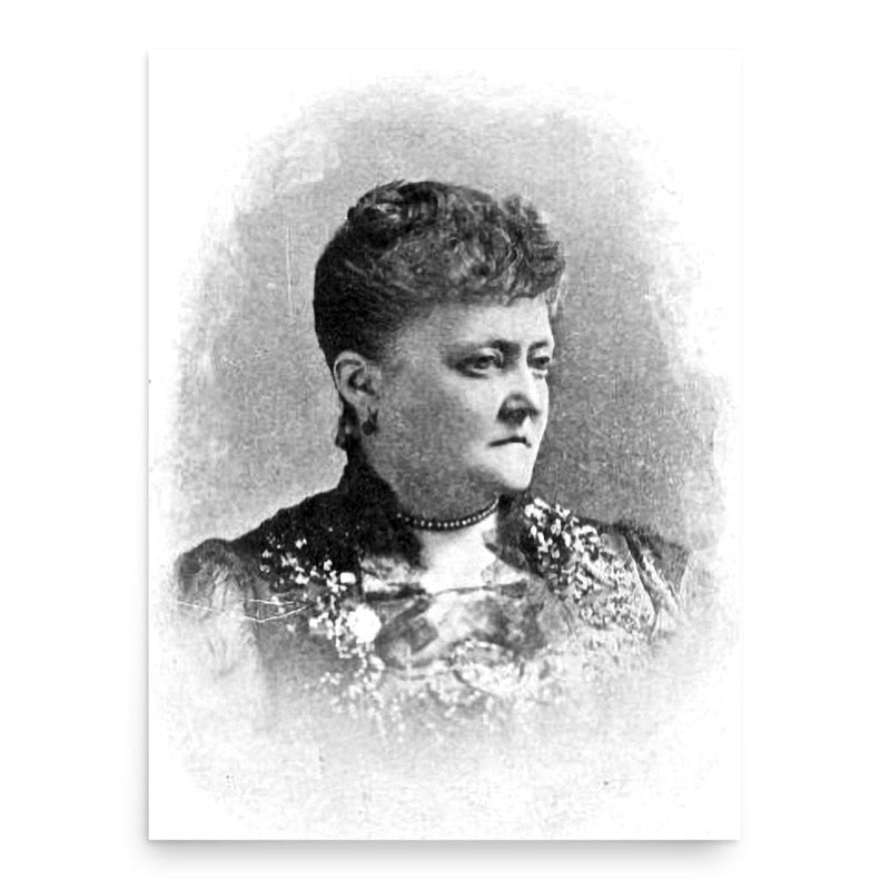 Eugenia Washington poster print, in size 18x24 inches.