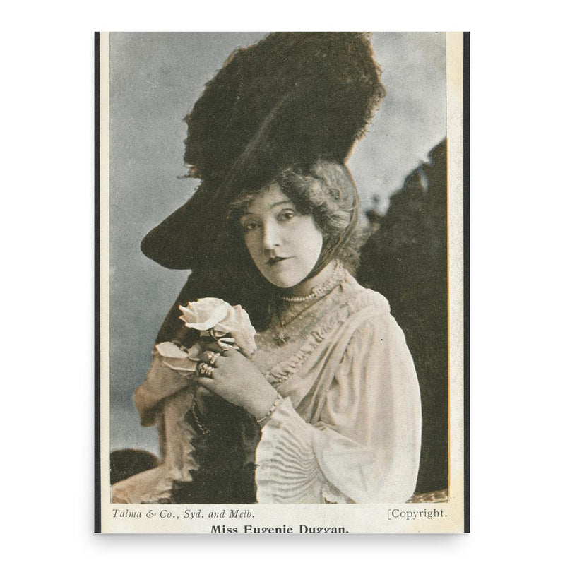 Eugenie Duggan poster print, in size 18x24 inches.